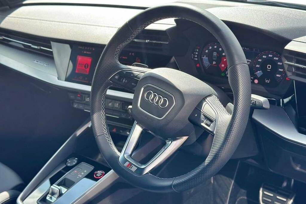 Audi A3 S3 Tfsi Black Edition Quattro S Tronic YP73KKZ Grey #6