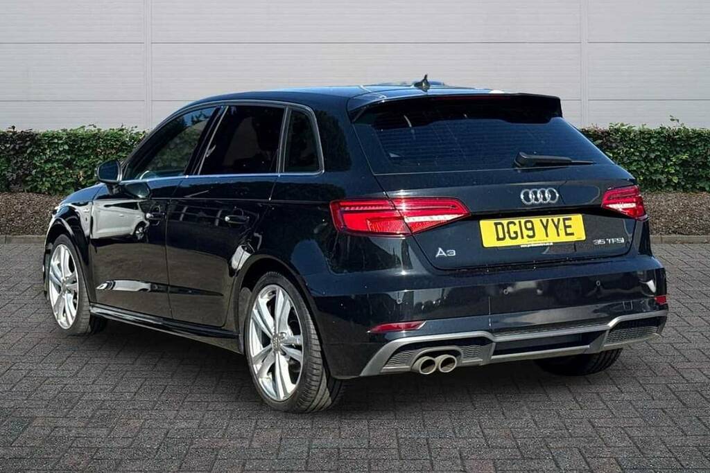 Audi A3 35 Tfsi S Line S Tronic DG19YYE Black #3