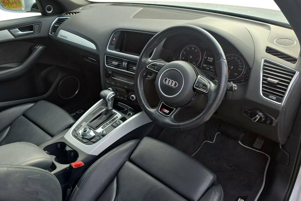 Audi Q5 2.0T Fsi 230 Quattro S Line Plus Tip White #5