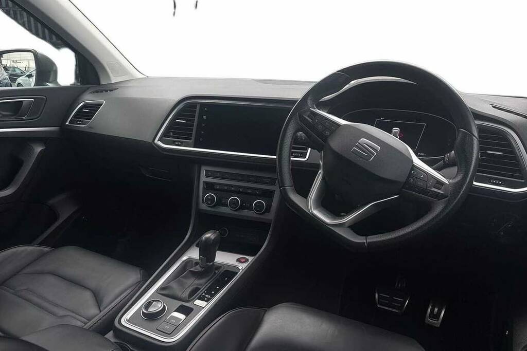 Seat Ateca 1.5 Tsi Evo Fr Black Edition Dsg BM23OKF White #6