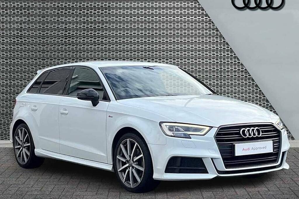 Audi A3 30 Tfsi 116 Black Edition S Tronic White