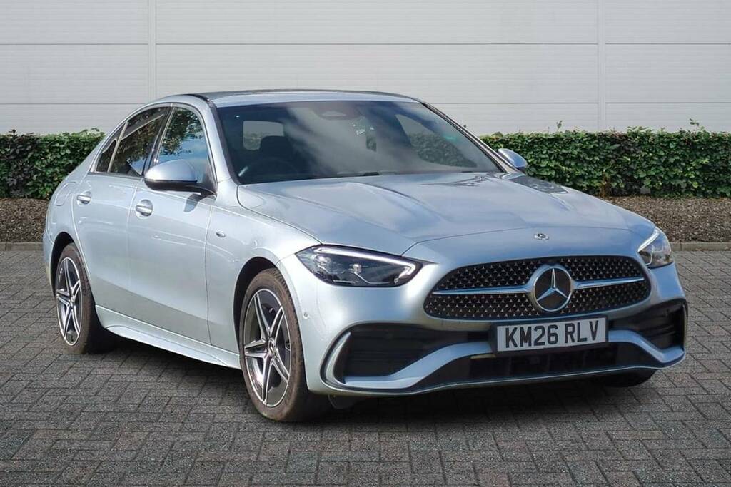 Mercedes-Benz C Class C300e Amg Line 9G-tronic Silver