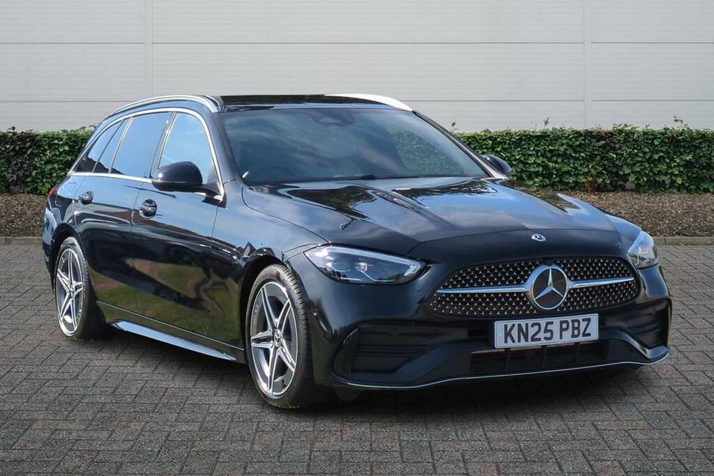 Mercedes-Benz C Class C200 Amg Line 9G-tronic Black