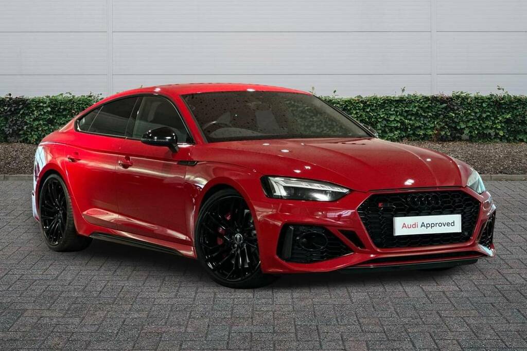 Audi RS5 Rs 5 Tfsi Quattro Carbon Black Tiptronic Red