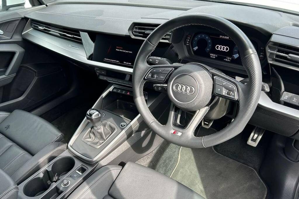 Audi A3 30 Tfsi S Line White #4