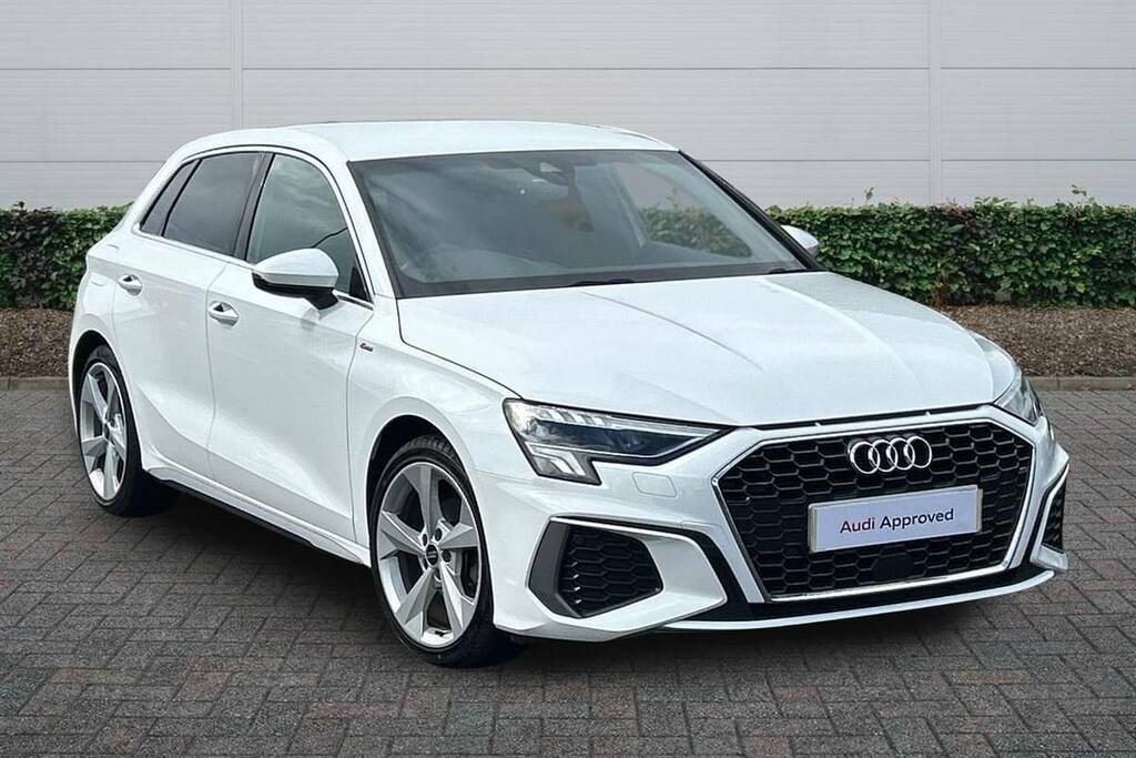 Audi A3 30 Tfsi S Line White