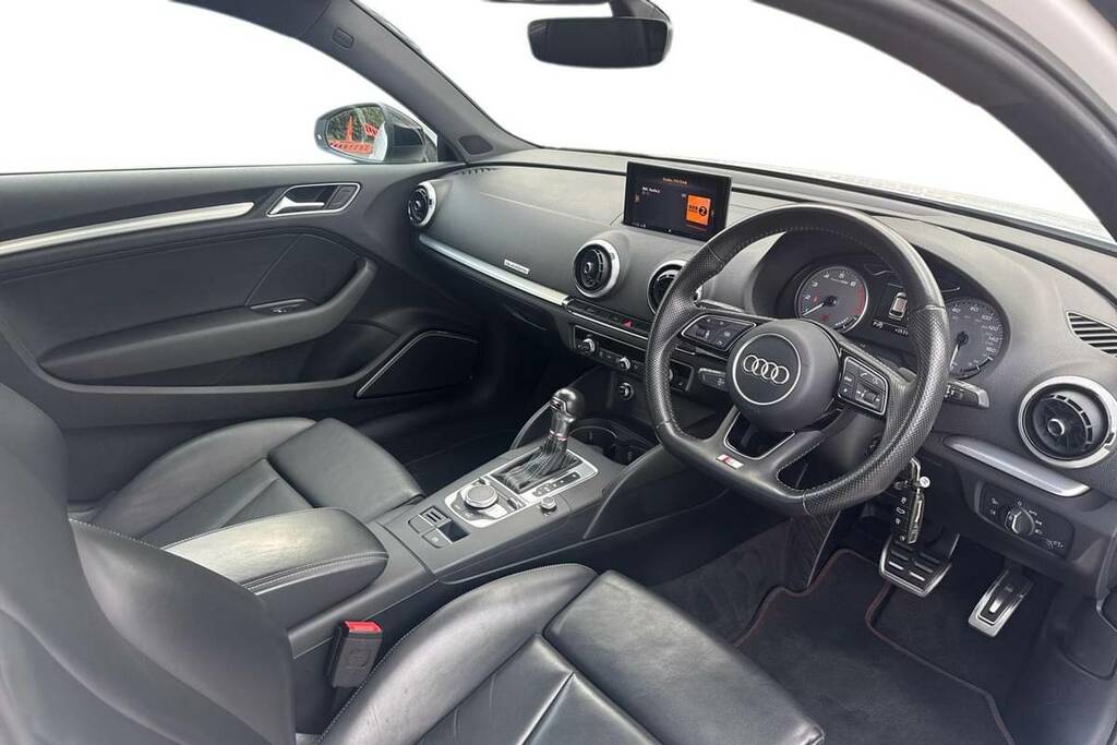 Audi A3 S3 Tfsi Quattro Black Edition S Tronic White #4