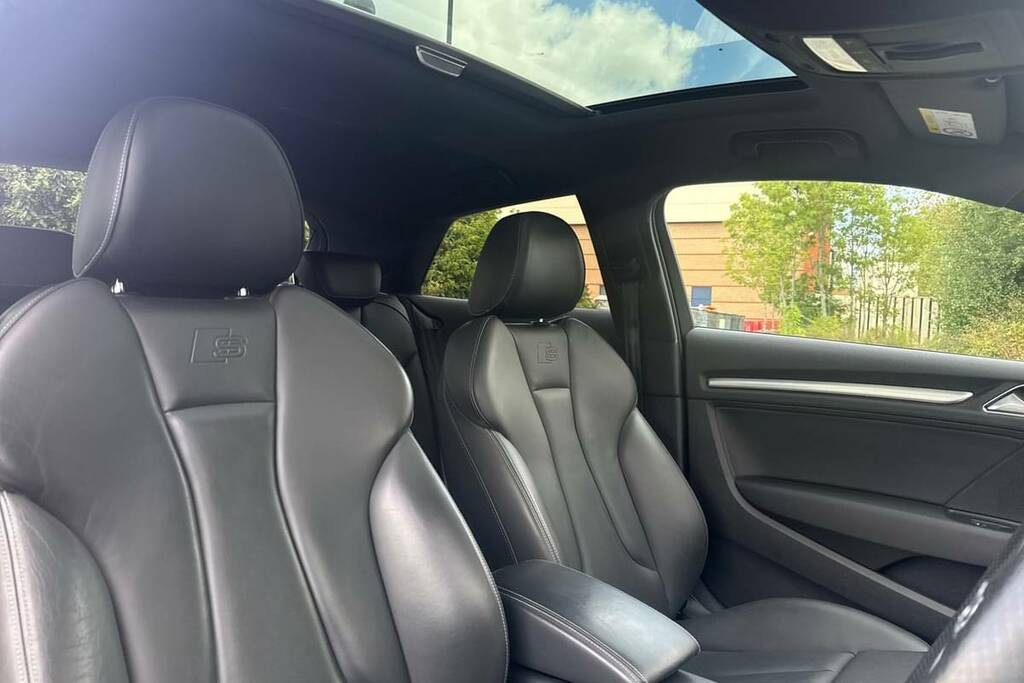 Audi A3 S3 Tfsi Quattro Black Edition S Tronic White #6