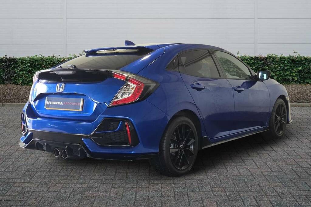 Honda Civic 1.5 Vtec Turbo Sport Blue #5