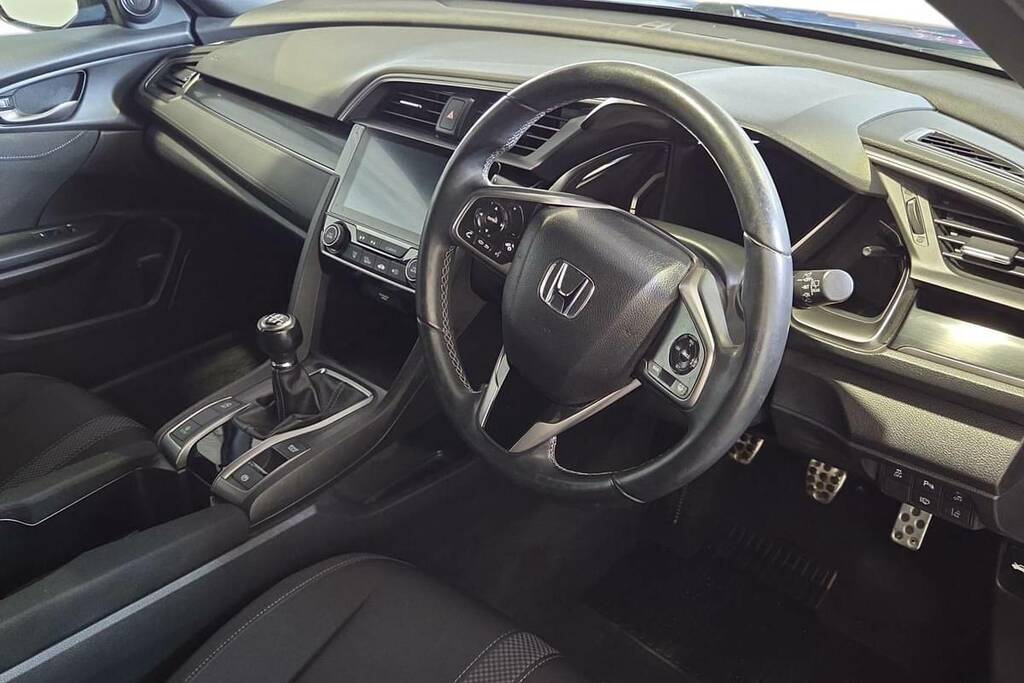Honda Civic 1.5 Vtec Turbo Sport Blue #4