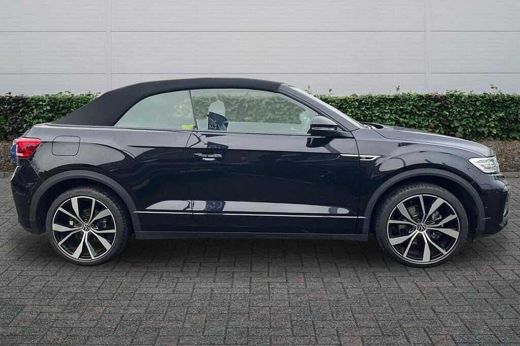 Volkswagen T-Roc 1.5 Tsi R-line Dsg Black #4