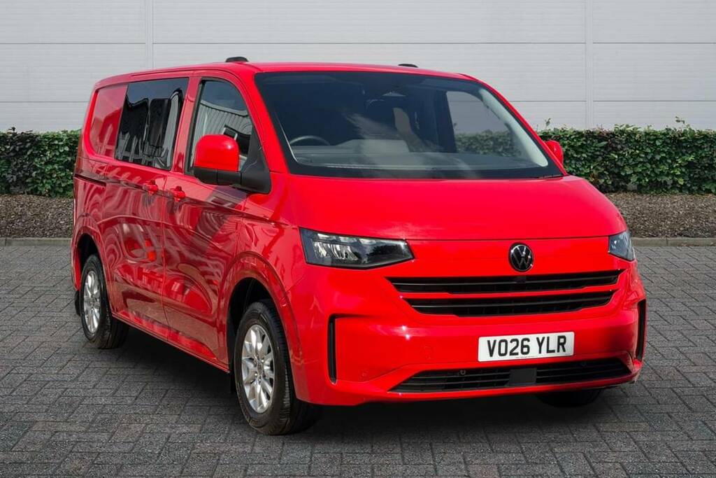 Volkswagen Transporter 2.0 Tdi 150 Commerce Pro Kombi Van 5 Plus Red