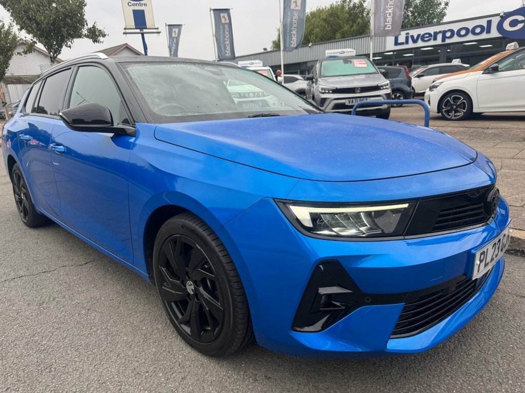Vauxhall Astra 1.2L Gs PL23GJK Blue