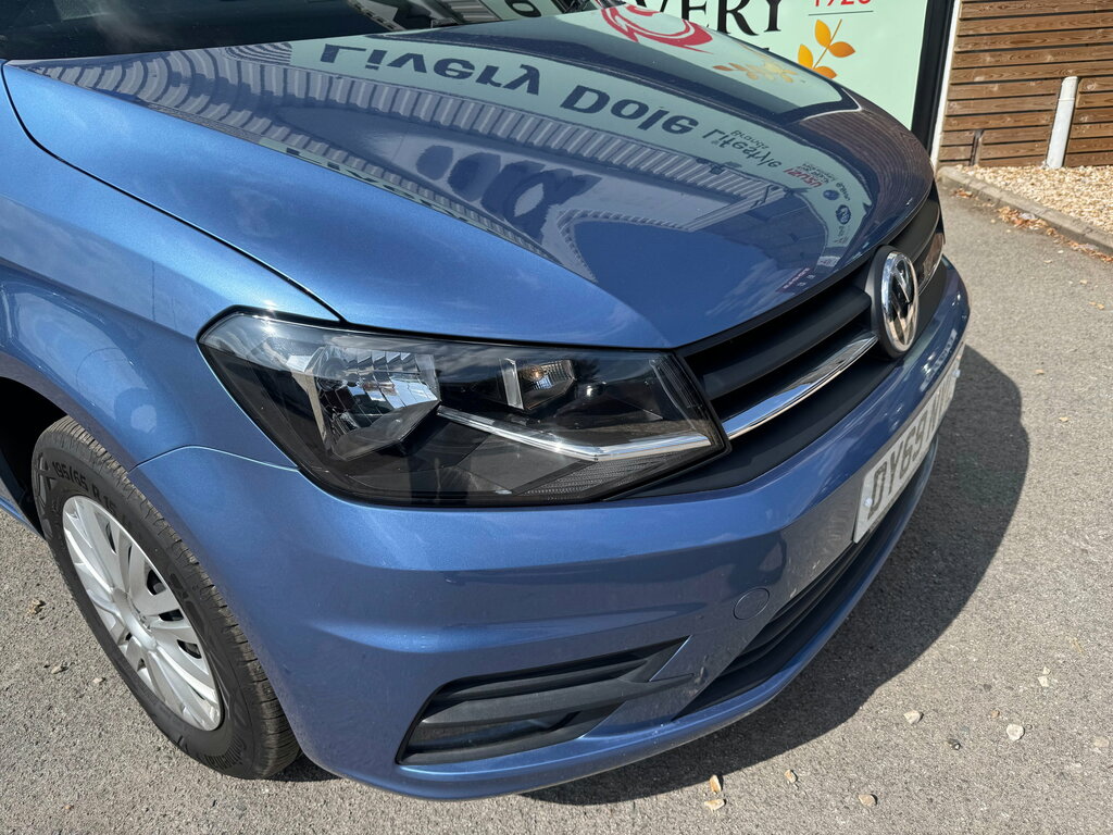 Volkswagen Caddy Life 2.0 Tdi Mpv Euro 6 Ss 102 Ps DY69NVC Blue #4