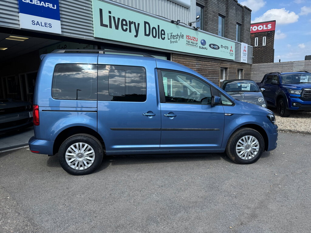 Volkswagen Caddy Life 2.0 Tdi Mpv Euro 6 Ss 102 Ps DY69NVC Blue #6