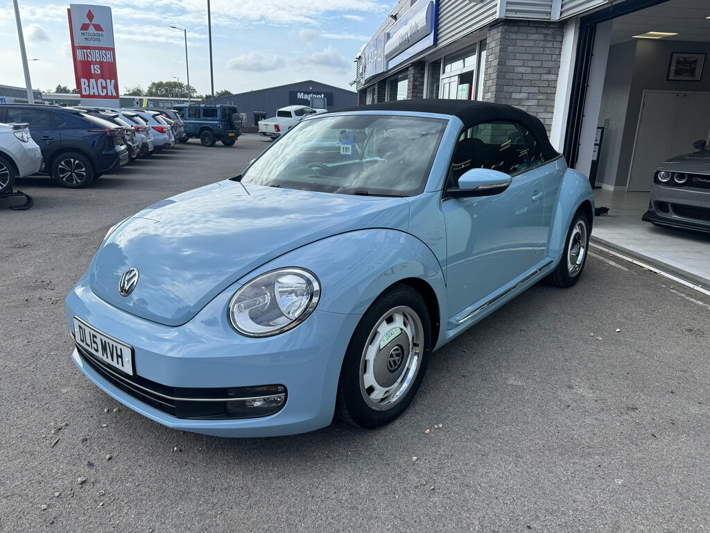 Volkswagen Beetle 2.0 Tdi Bluemotion Tech Design Cabriolet Diese Blue #6
