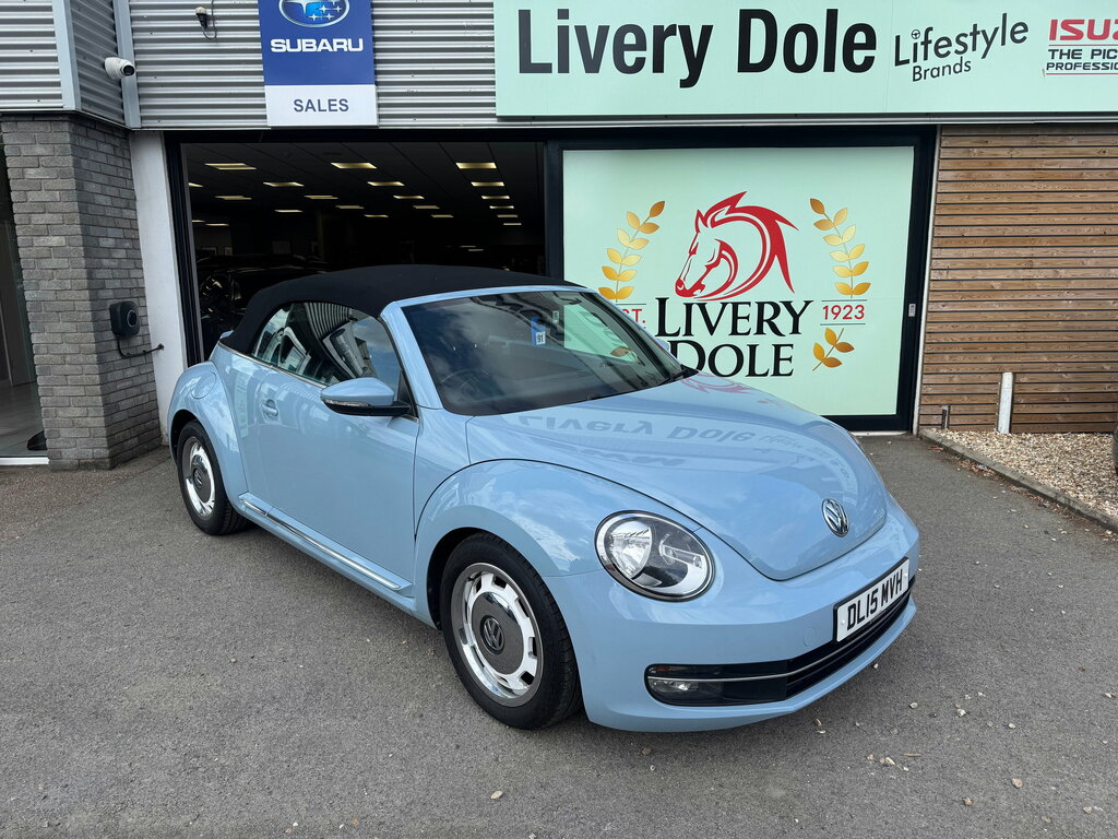 Volkswagen Beetle 2.0 Tdi Bluemotion Tech Design Cabriolet Diese Blue