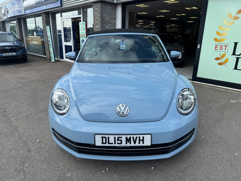 Volkswagen Beetle 2.0 Tdi Bluemotion Tech Design Cabriolet Diese Blue #4