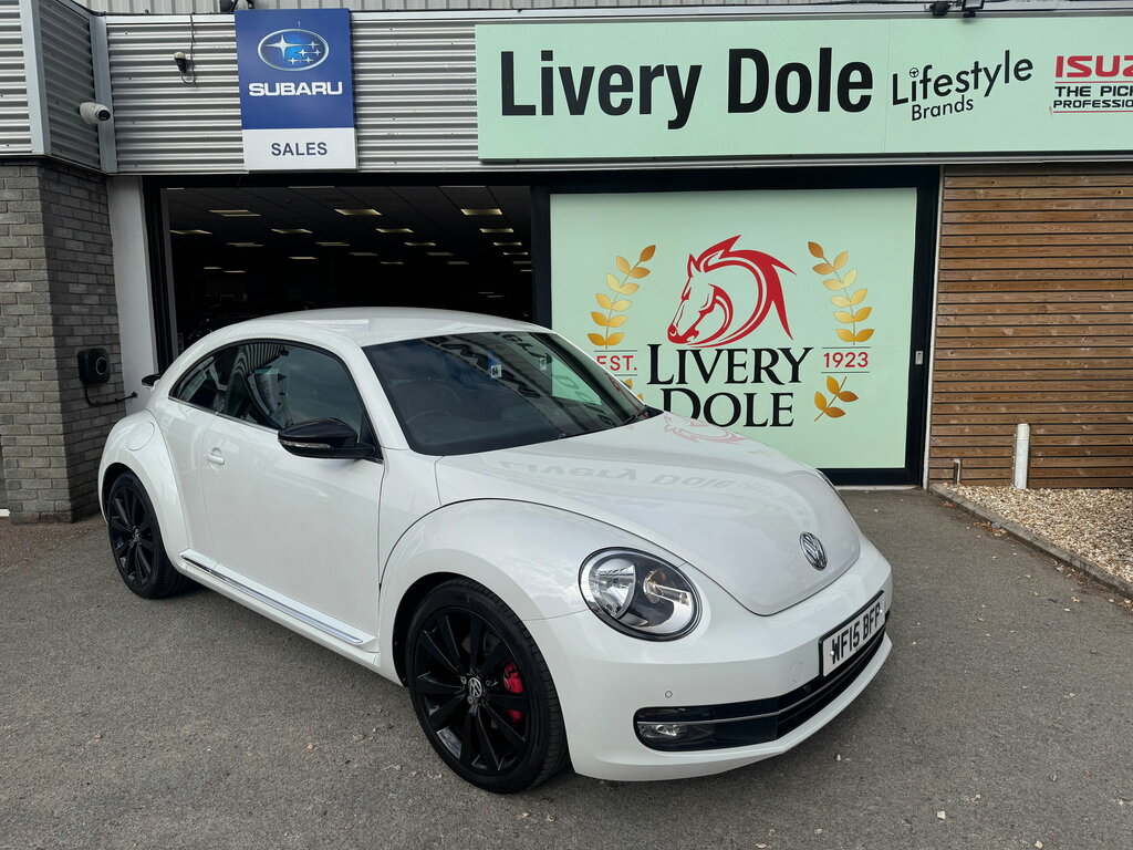 Volkswagen Beetle 2.0 Tsi Turbo Black Hatchback Dsg Euro White