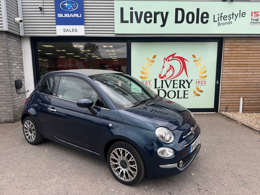 Fiat 500C 1.2 Star Convertible Dualogic Euro 6 S Blue