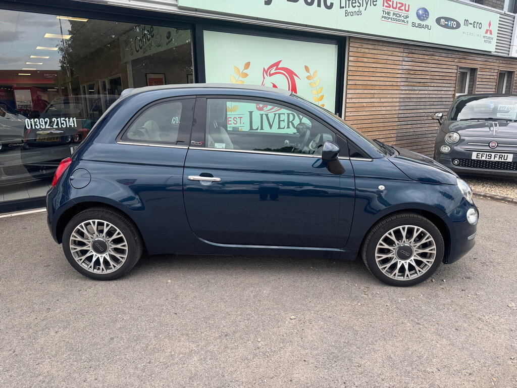Fiat 500C 1.2 Star Convertible Dualogic Euro 6 S Blue #4
