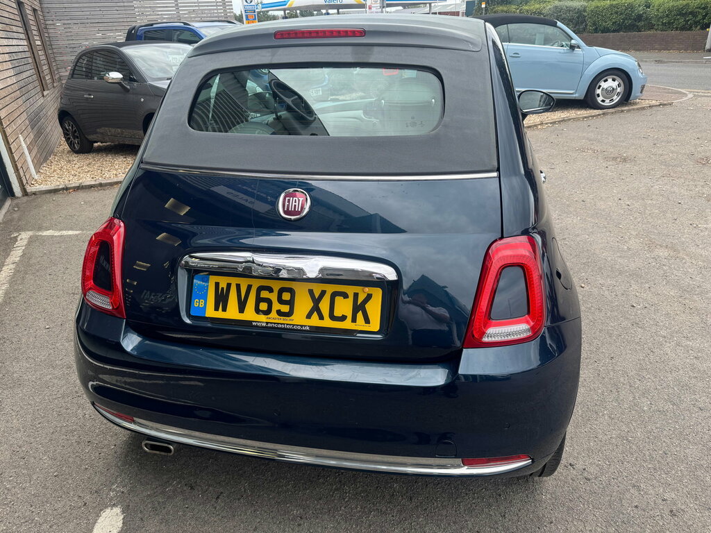 Fiat 500C 1.2 Star Convertible Dualogic Euro 6 S Blue #6