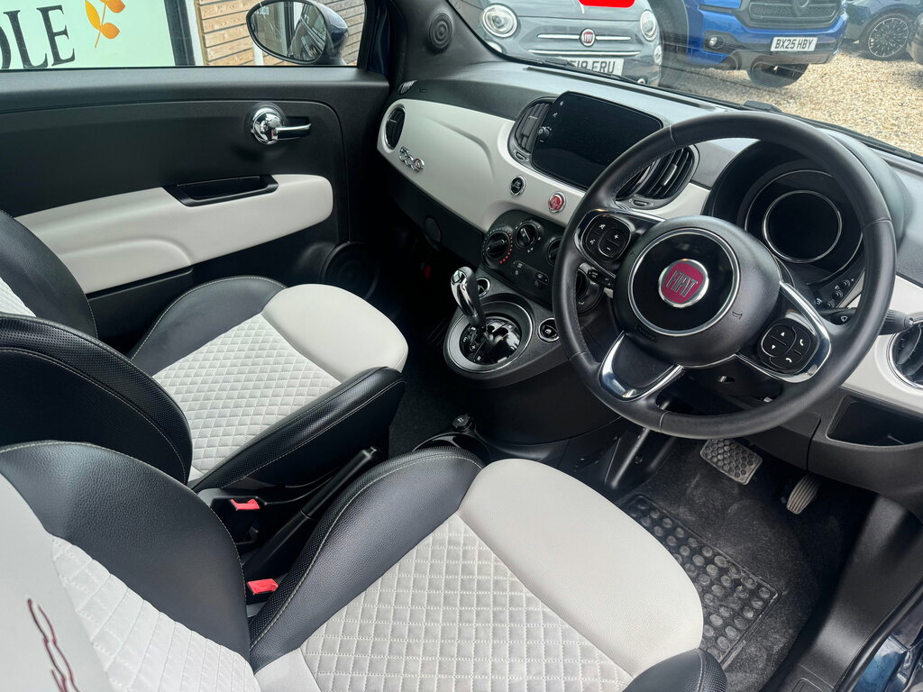 Fiat 500C 1.2 Star Convertible Dualogic Euro 6 S Blue #2