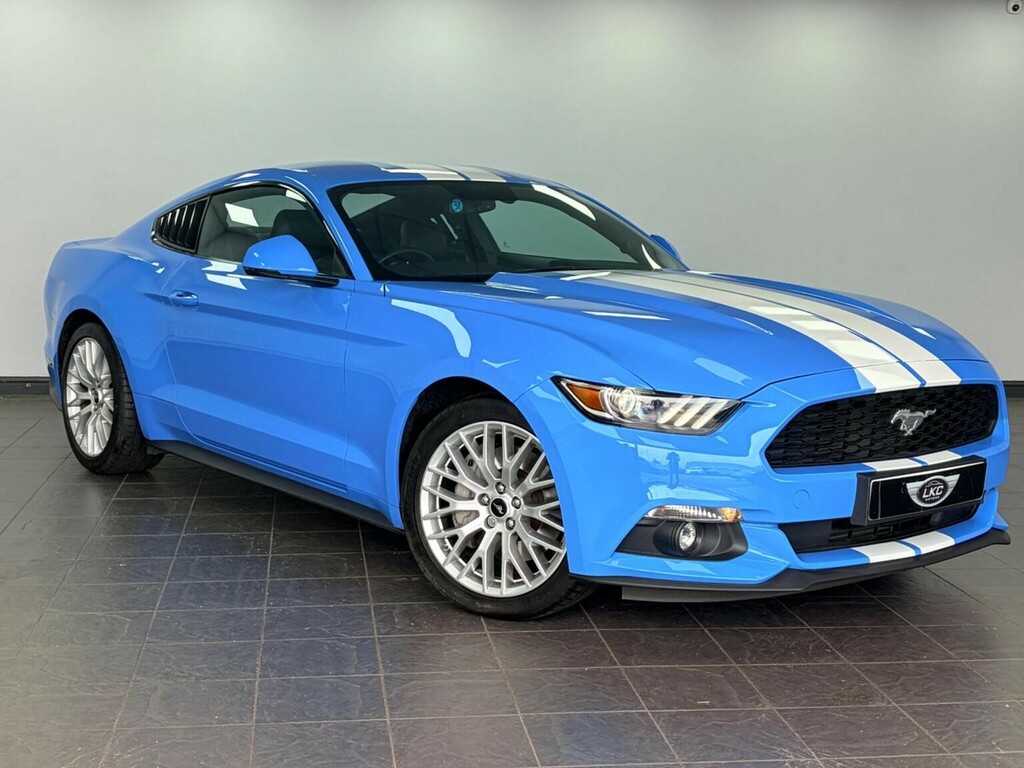 Ford Mustang Coupe 2.3T Ecoboost Fastback Selshift Euro 6 Blue #3