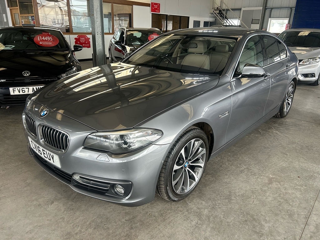 BMW 5 Series 520D Luxury CV16EUY Grey #2