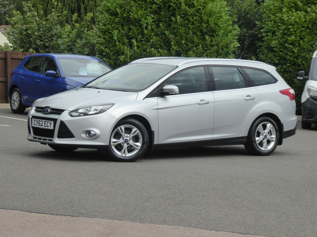 Ford Focus Estate 1.6 Zetec Estate 201262 Silver #2