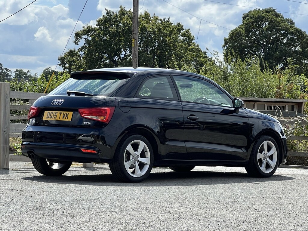 Audi A1 Hatchback 1.4 Tfsi Sport 2015 DG15TVK Black #5