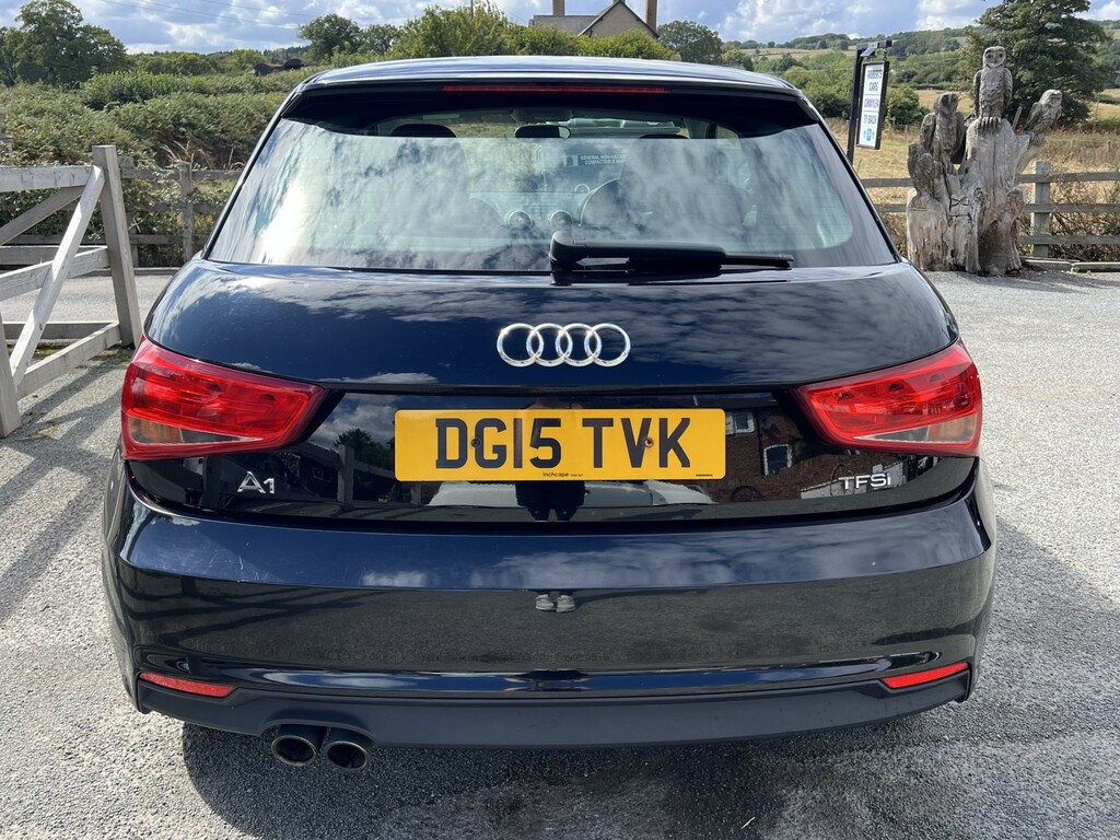 Audi A1 Hatchback 1.4 Tfsi Sport 2015 DG15TVK Black #4