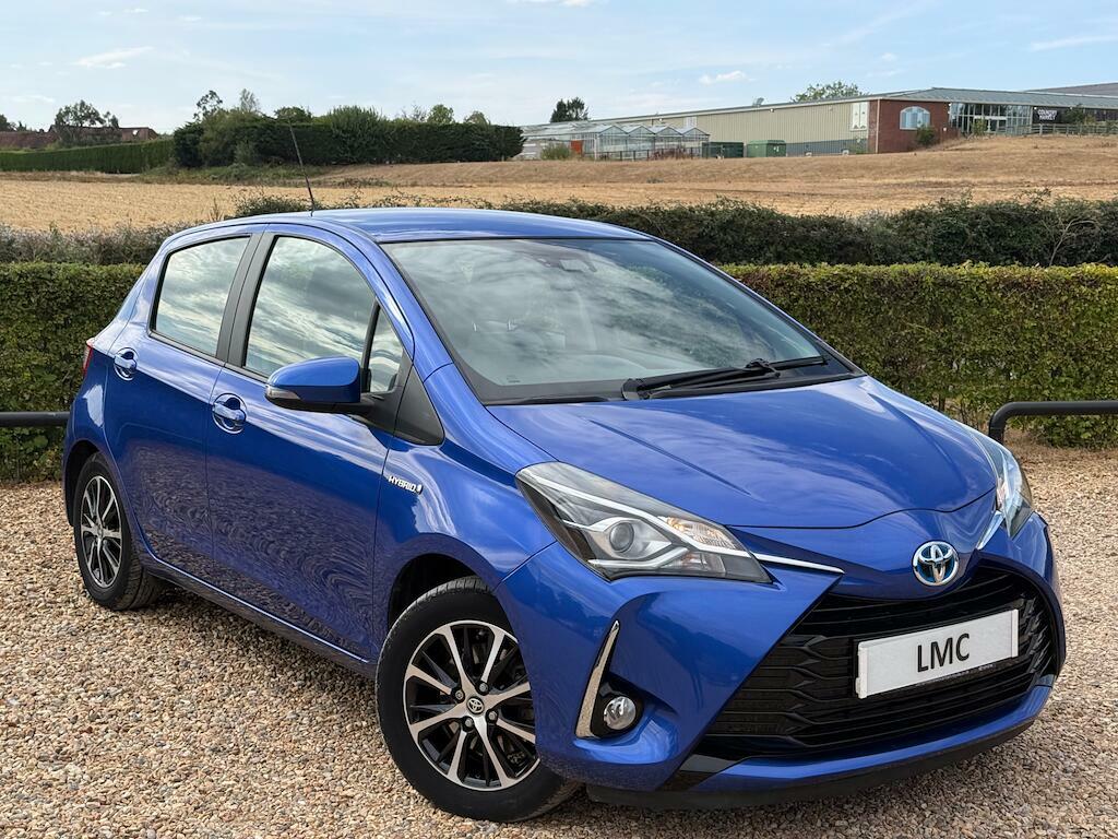 Toyota Yaris 1.5 Vvt-h Icon Tech E-cvt Euro 6 Ss Blue