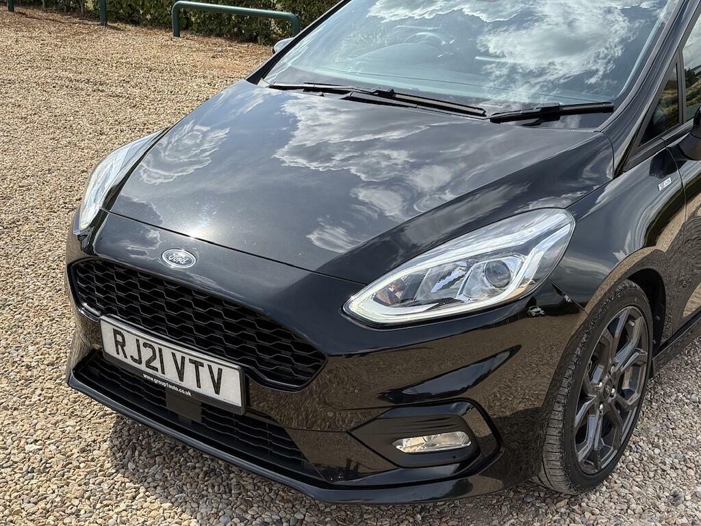 Ford Fiesta 1.0T Ecoboost St-line Edition Euro 6 Ss RJ21VTV Black #5