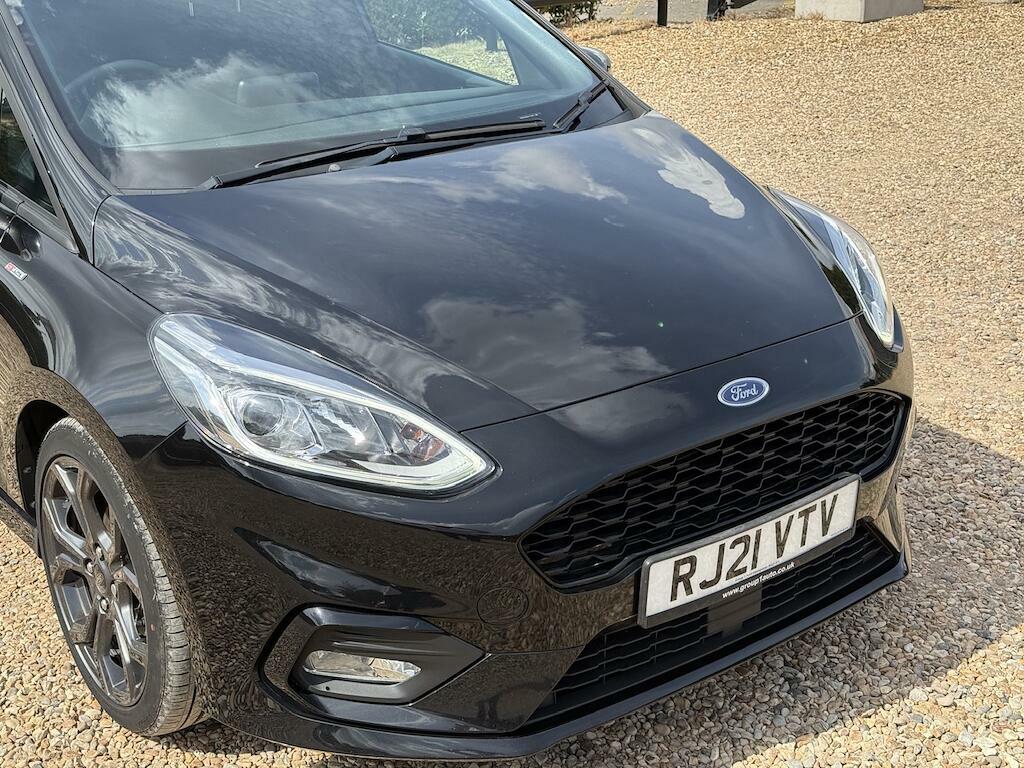 Ford Fiesta 1.0T Ecoboost St-line Edition Euro 6 Ss RJ21VTV Black #3