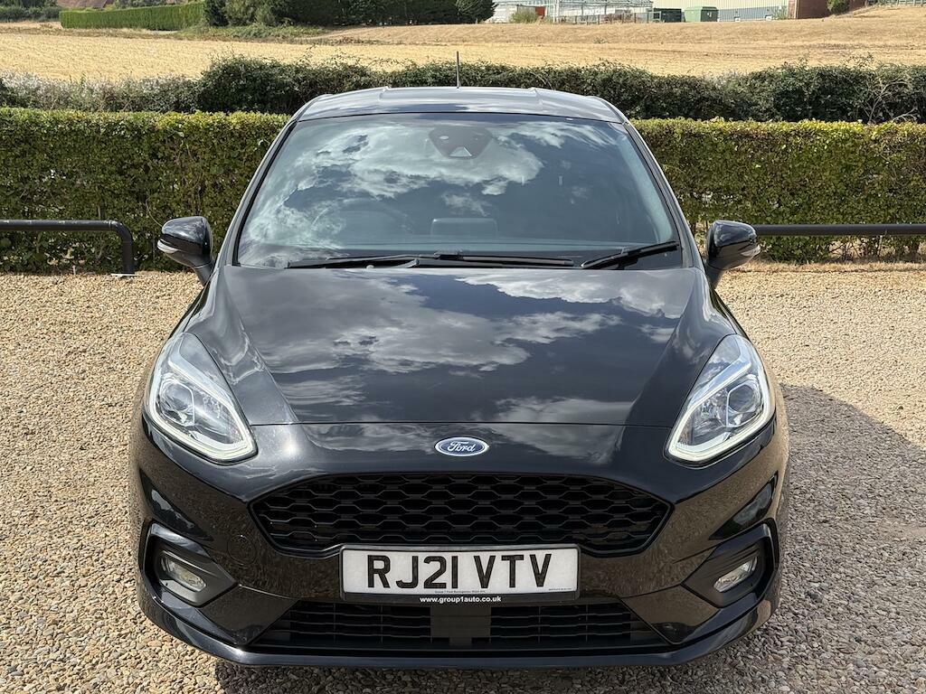 Ford Fiesta 1.0T Ecoboost St-line Edition Euro 6 Ss RJ21VTV Black #4