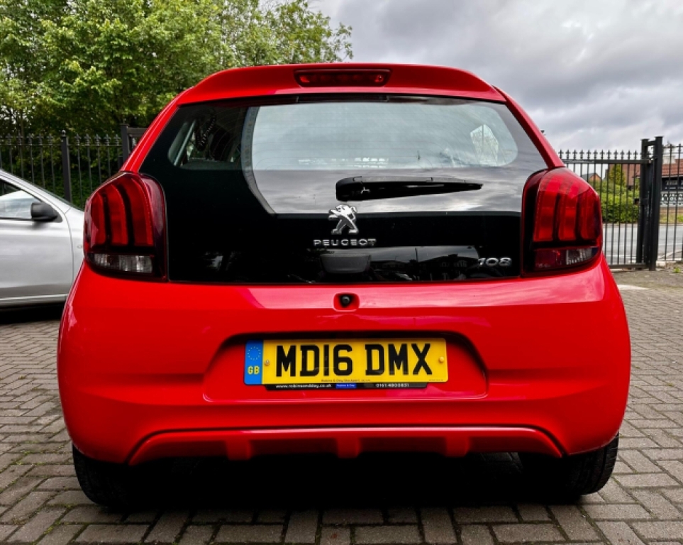 Peugeot 108 1.0 Active Euro Red #6