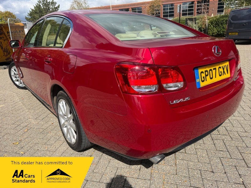 Lexus GS 3.0 300 Se Saloon GP07GXV Red #4