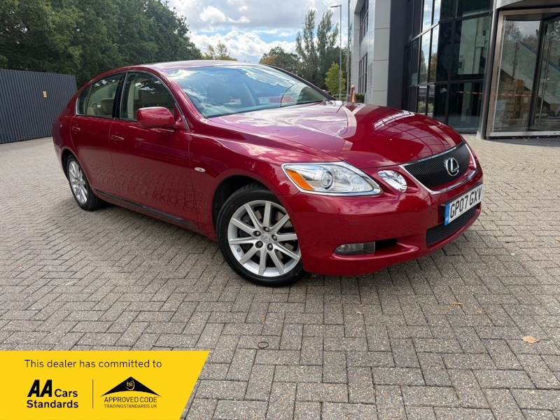 Lexus GS 3.0 300 Se Saloon GP07GXV Red #6