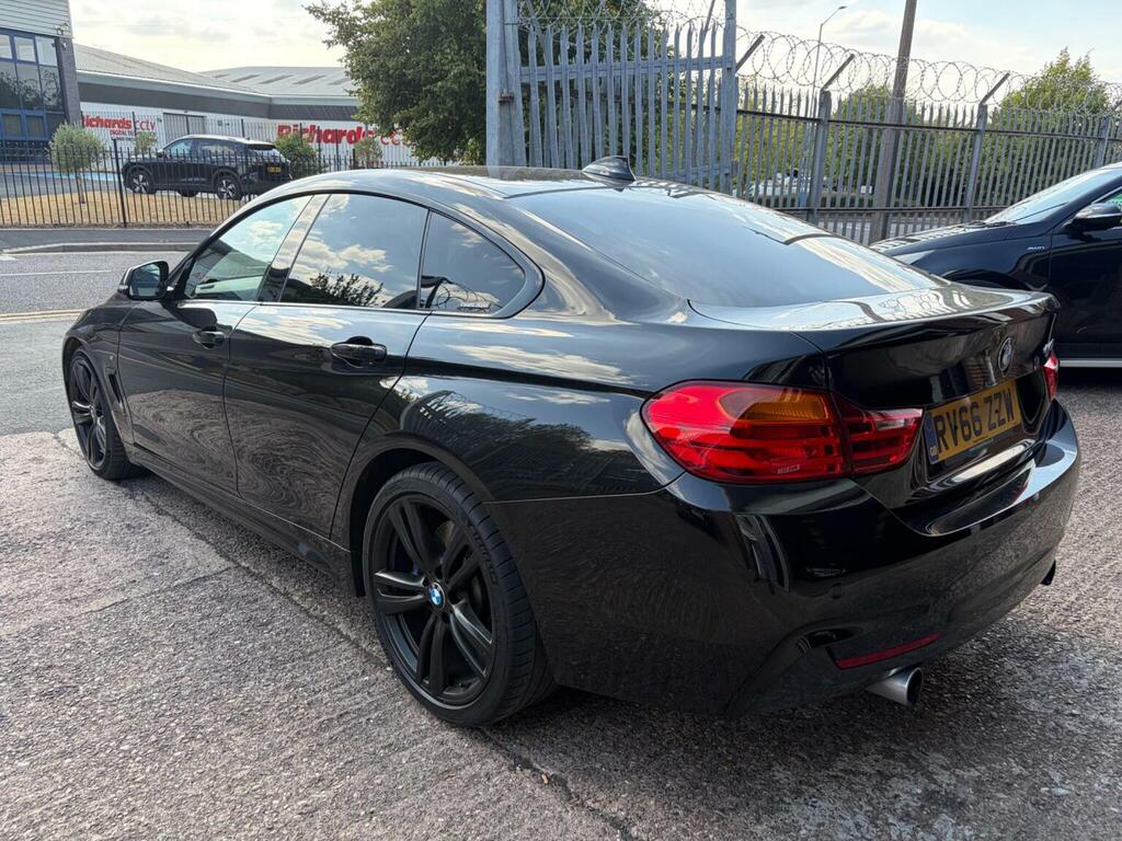 BMW 4 Series Gran Coupe 3.0 440I M Sport Euro 6 Ss RV66ZZW Black #2