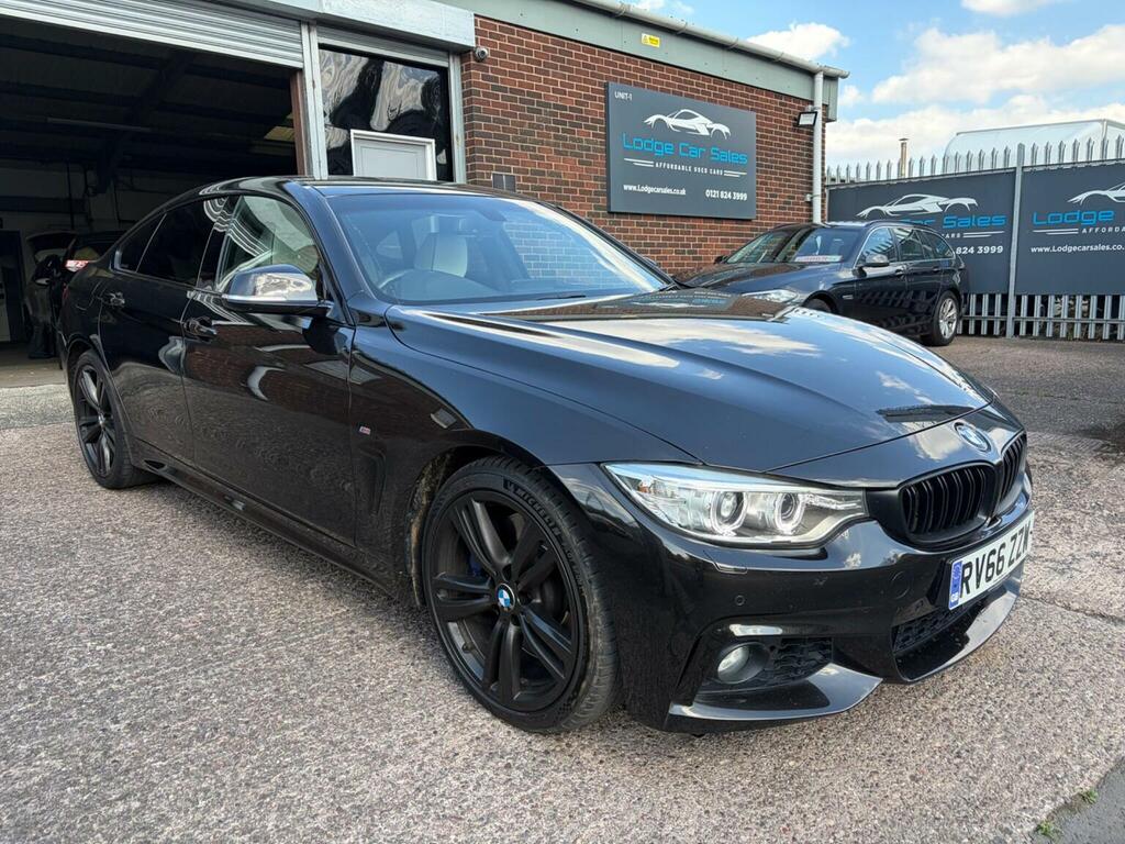 BMW 4 Series Gran Coupe 3.0 440I M Sport Euro 6 Ss RV66ZZW Black #6
