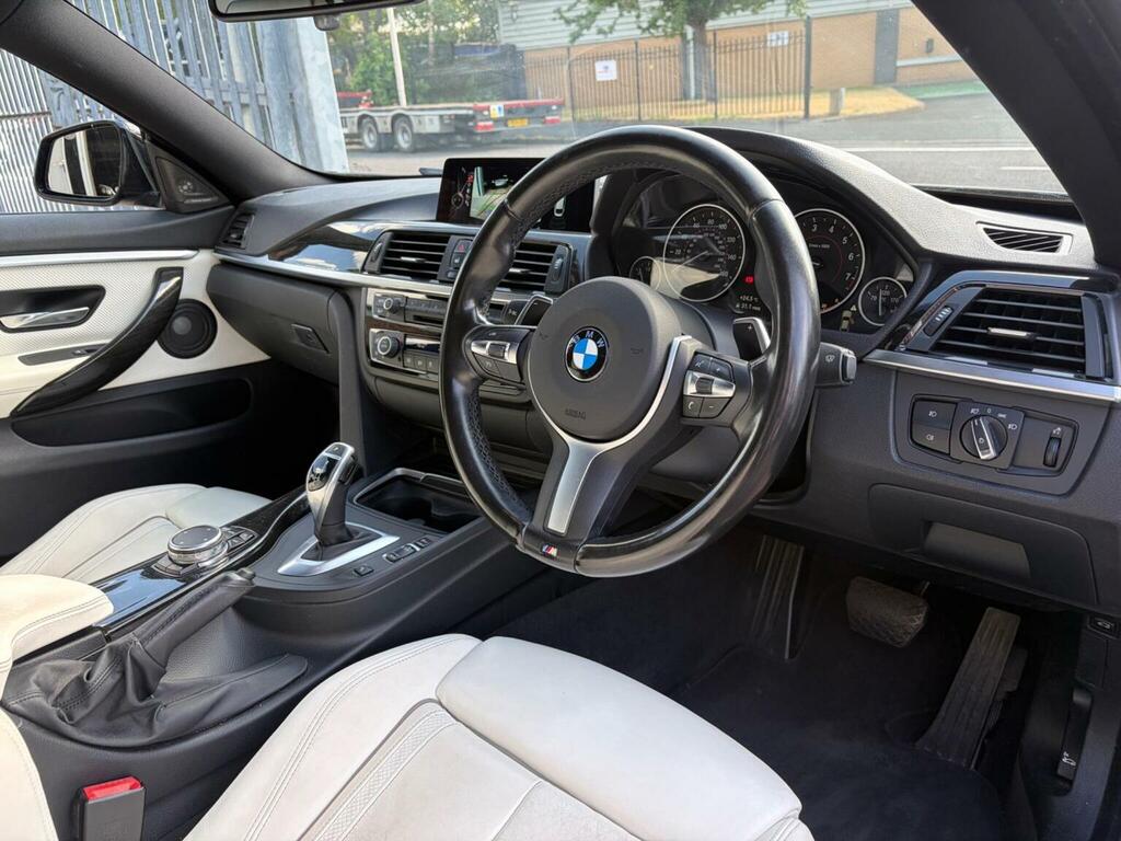BMW 4 Series Gran Coupe 3.0 440I M Sport Euro 6 Ss RV66ZZW Black #3
