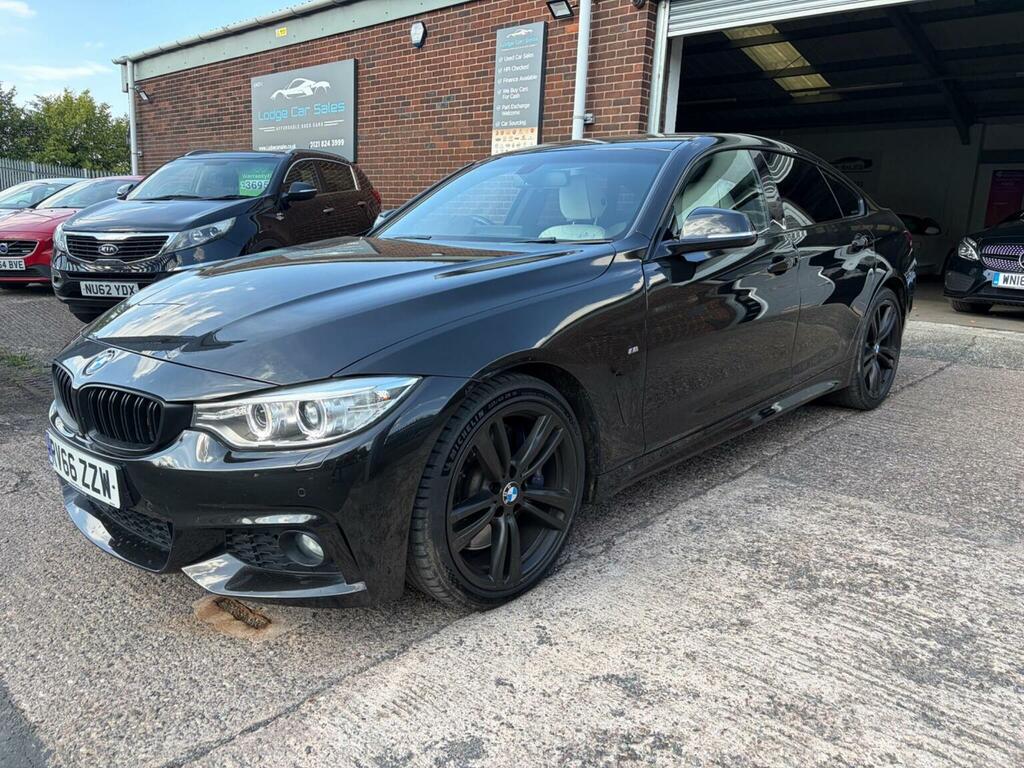 BMW 4 Series Gran Coupe 3.0 440I M Sport Euro 6 Ss RV66ZZW Black #5