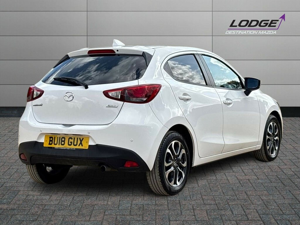 Mazda 2 1.5 Sport Nav BU18GUX White #3