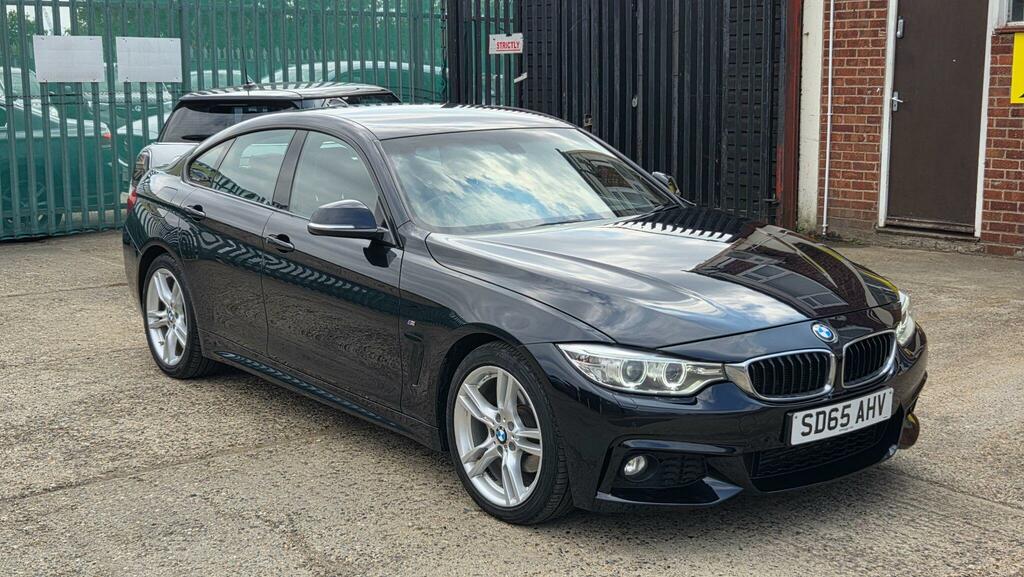 BMW 4 Series Gran Coupe Hatchback SD65AHV Black #2