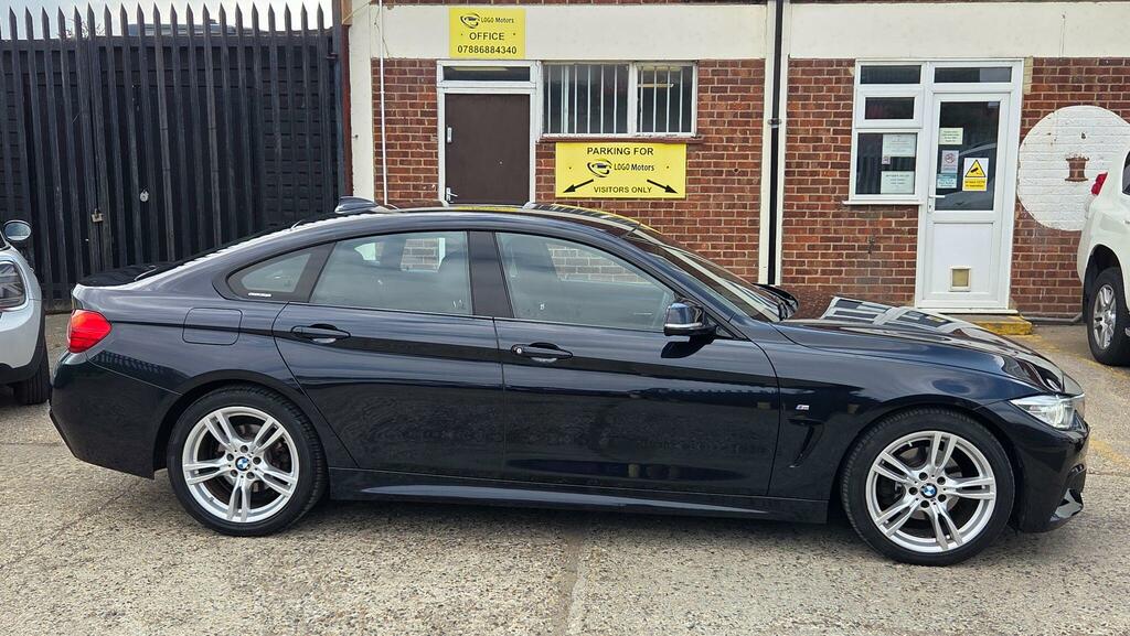 BMW 4 Series Gran Coupe Hatchback SD65AHV Black #6