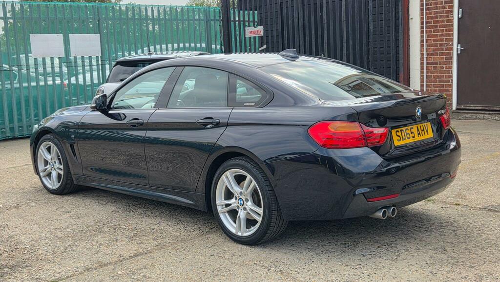 BMW 4 Series Gran Coupe Hatchback SD65AHV Black #4