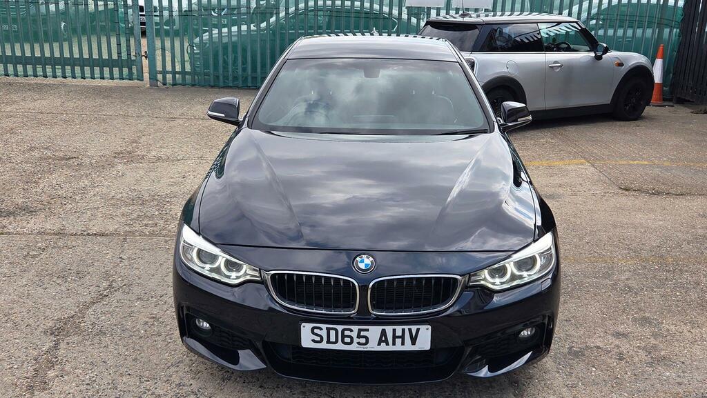 BMW 4 Series Gran Coupe Hatchback SD65AHV Black #3