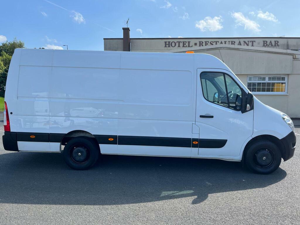Renault Master 2.3 Dci 35 Business Long Overhang Panel Van White #5