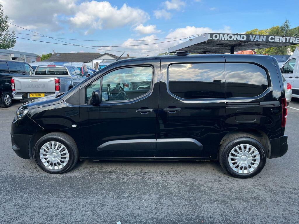 Toyota Proace City 1.5 Bluehdi Icon Short Panel Van Swb Euro 6 S S Black #2